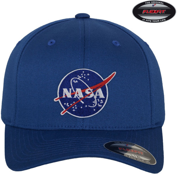 NASA Insignia Flexfit Cap Blue