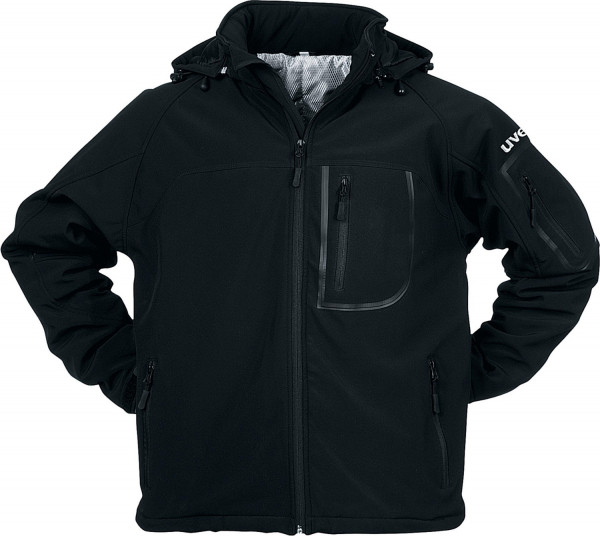 Uvex Softshelljacke Standalone Jacken (Kollektionsneutral) Schwarz (89431)