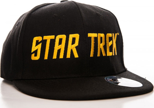 Star Trek Logo Snapback Cap Black