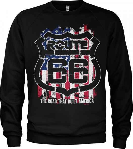 Route 66 America Sweatshirt Black
