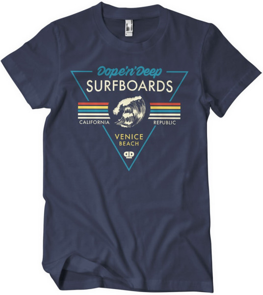 Dope & Deep Venice Beach T-Shirt Navy