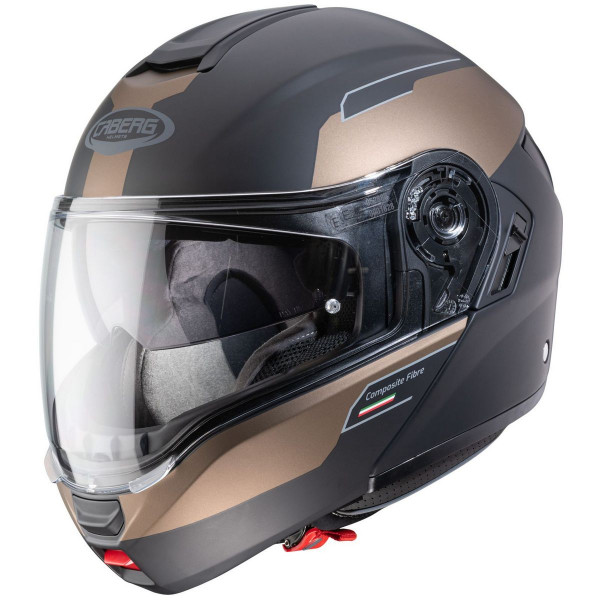 Caberg Motorrad Klapphelm Levo Prospect Matt Schwarz/Bronze