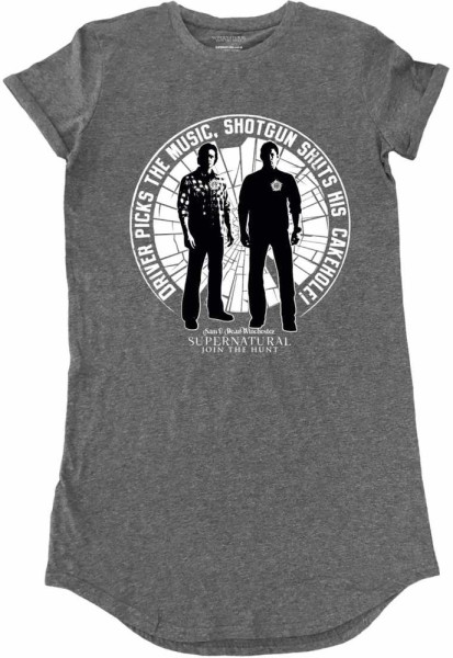 Supernatural- Pick The Music (T-Shirt Dress) Damen
