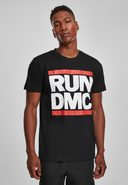 Mister Tee T-Shirt Run DMC Logo Tee Black