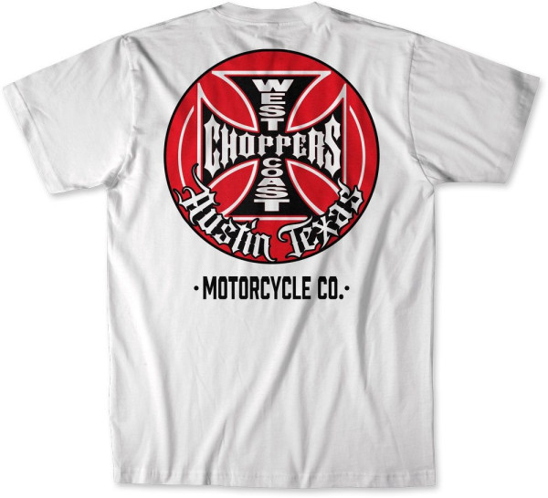 WCC West Coast Choppers Herren T-Shirt Tank Logo Tee WCCTS132787WT