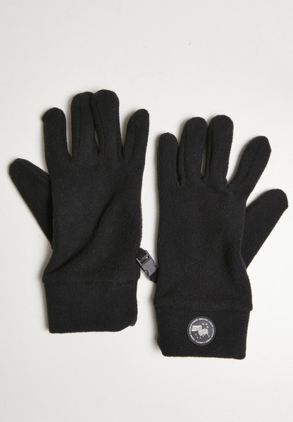 Urban Classics Handschuh Hiking Polar Fleece Gloves Black