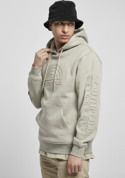 Southpole Hoodie 3D Print Hoody Teagreen