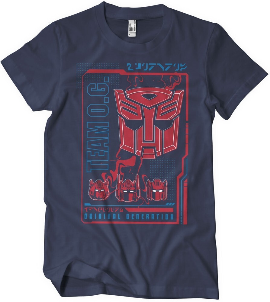 Transformers Autobots Original Generation T-Shirt Blau - Herren / Unisex