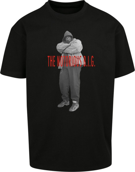 MT Upscale T-Shirt Biggie Smalls Concrete Oversize Tee Black