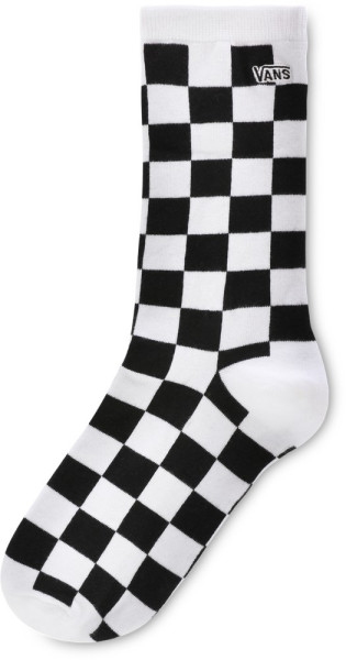 Vans Damen Fashion Socken Wm Ticker Sock 6.5-10 1Pk Black Checkerboard