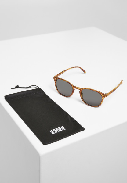 Urban Classics Sonnenbrille Sunglasses Arthur UC Brown Leo/Grey