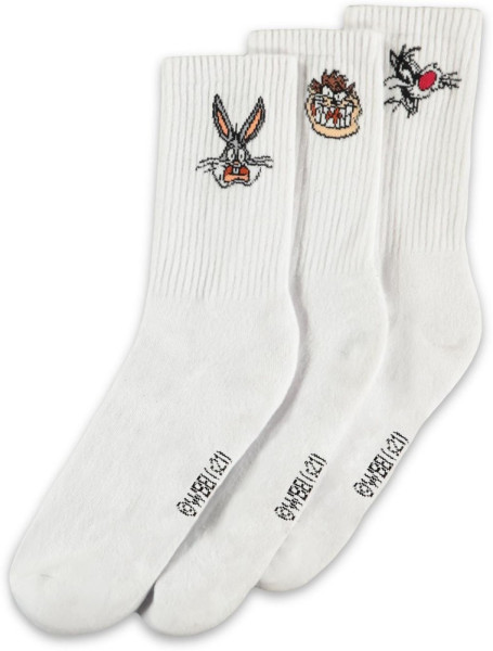 Looney Tunes - Sport Socks (3Pack) Black