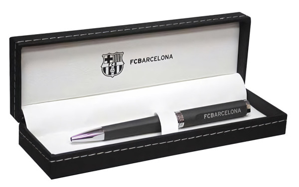 FC Barcelona Kugelschreiber Geschenkset Fussball Primera Division Black