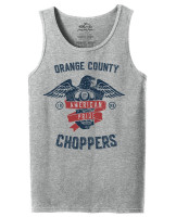 OCC Orange County Choppers Tank Top American Pride Sports Grey