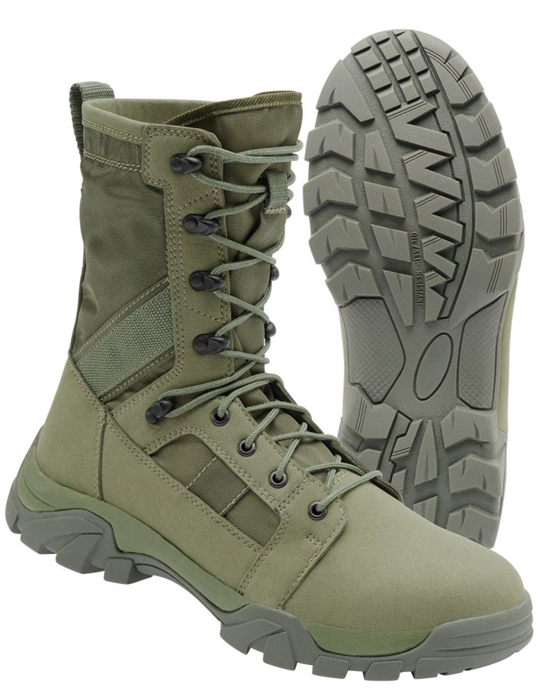 Brandit Schuh Defense Boot in Olive - Herren / Unisex