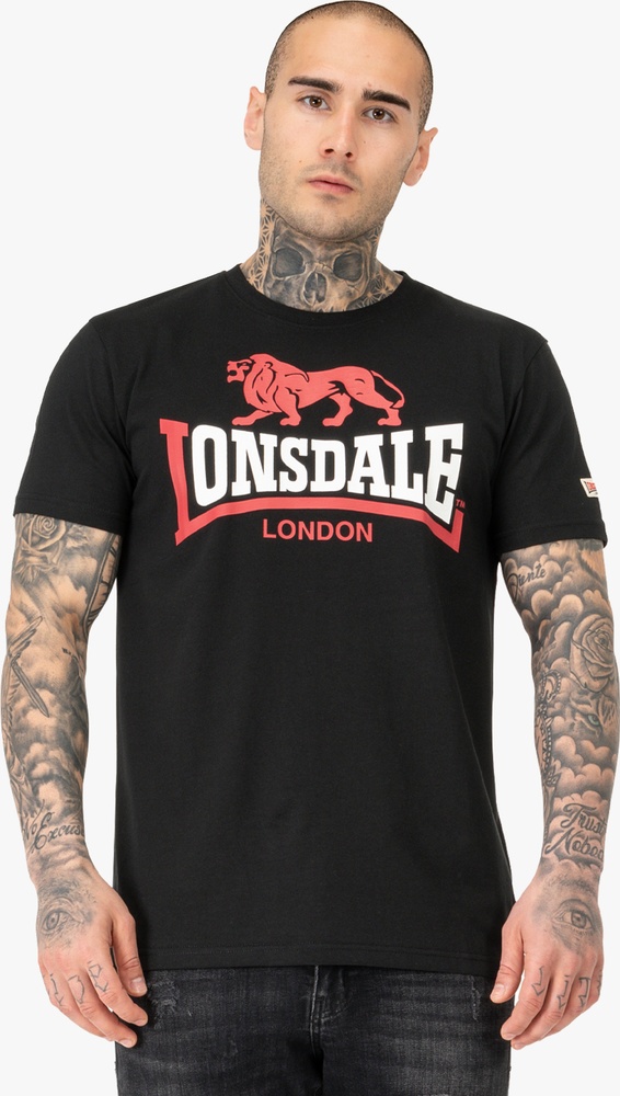 Lonsdale Lion Two Tone Herren T-Shirt normale Passform - Herren / Unisex