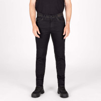 Knox Motorrad Jeanshose Men'S Colton Slim Short-Aged 69301 Black-Rust-36/XL