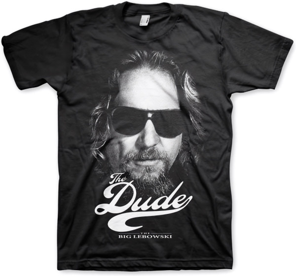 The Big Lebowski The Dude II T-Shirt Black