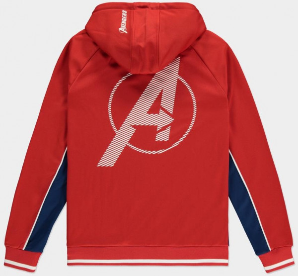 Marvel - Avengers Men's Hooded Track Shirt Multicolor