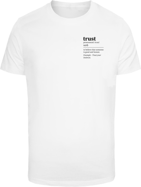 Mister Tee T-Shirt Trust Definition Tee MT3140