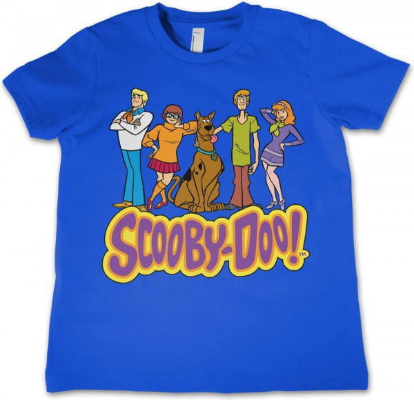 Team Scooby Doo Kids Tee Kinder T-Shirt Blue