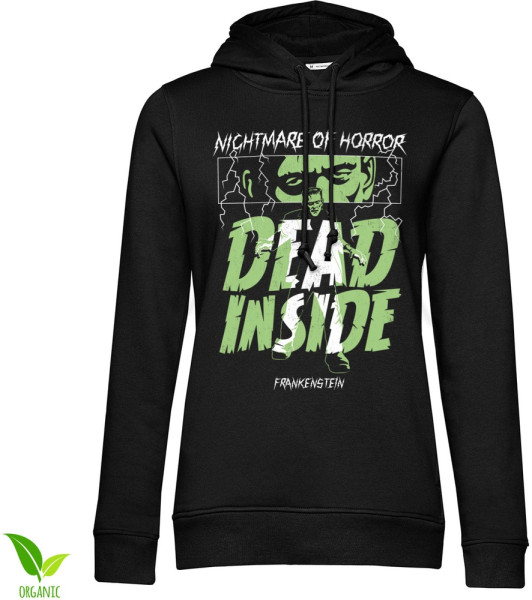 Universal Monsters Damen Frankenstein Dead Inside Girly Hoodie UV-57-MON010-H62-10