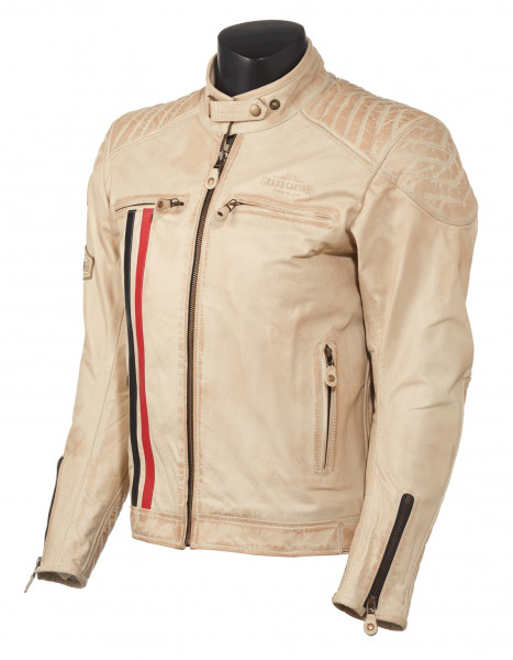 Grand Canyon Lederjacke Crosby Jacke Sand