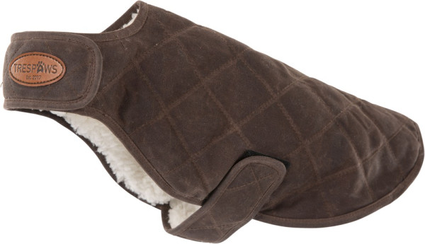 Trespaws Hund Artemis - Dog Quilted Jacket Bark