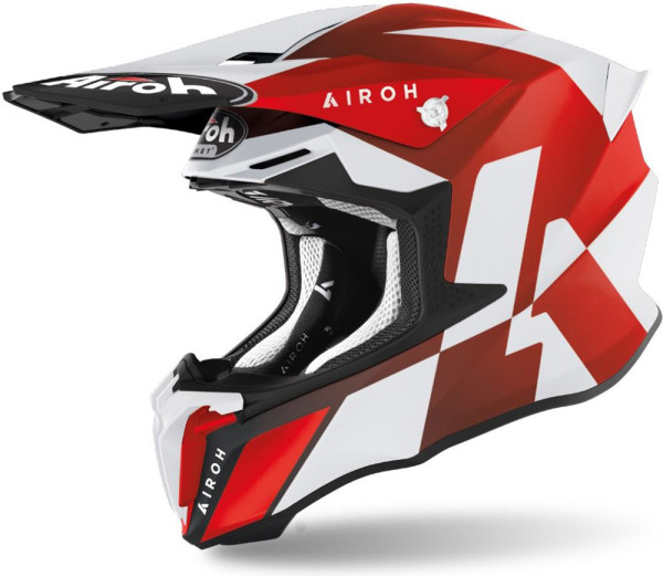 Airoh Crosshelm Twist 2.0 Lift Red Matt