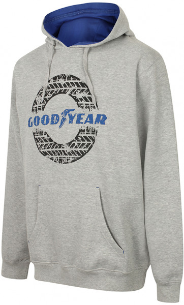 Goodyear Hoodie GYSWT024 Men's Hooded Sweater Grey