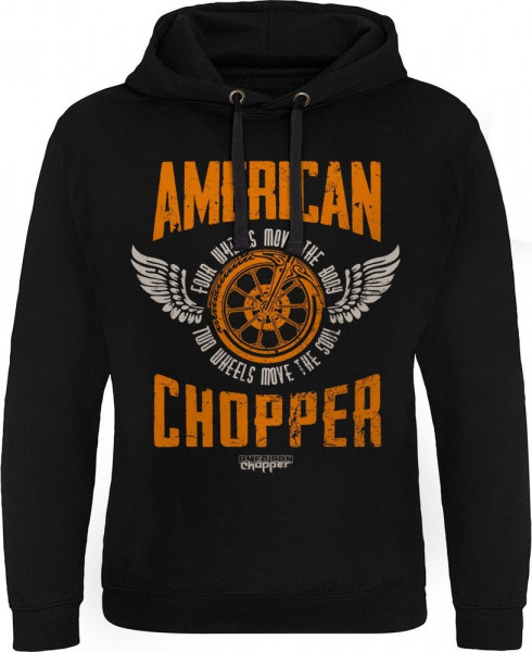American Chopper Two Wheels Epic Hoodie Black