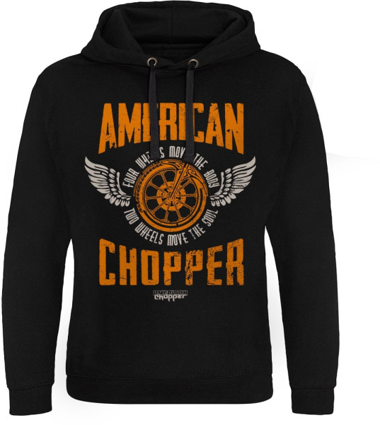 American Chopper Two Wheels Epic Hoodie Black