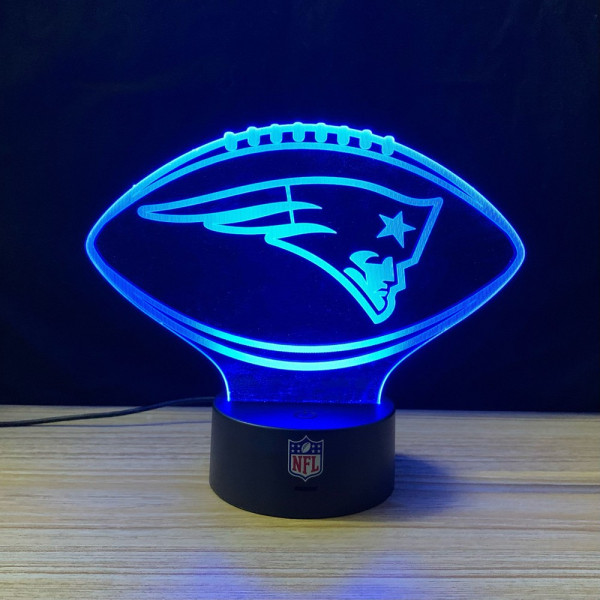 New England Patriots NFL LED-Licht American Football NFL Blau