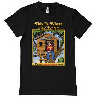 Steven Rhodes T-Shirt This Is Where I Go To Cry T-Shirt DTR-1-SR304-DTF867