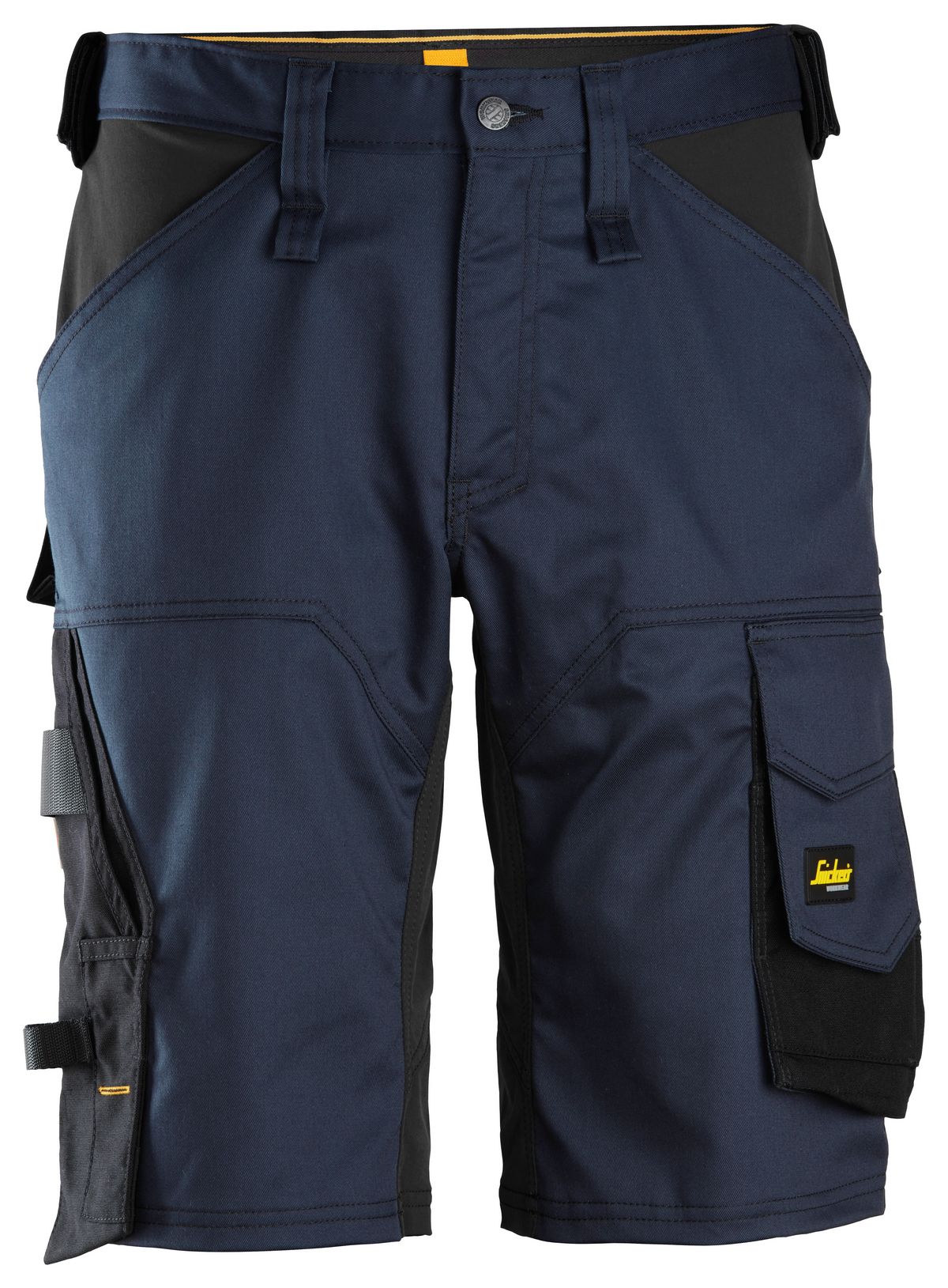 Snickers AllroundWork Stretch Arbeitsshorts, EN 14404 Blau-Schwarz - Herren / Unisex