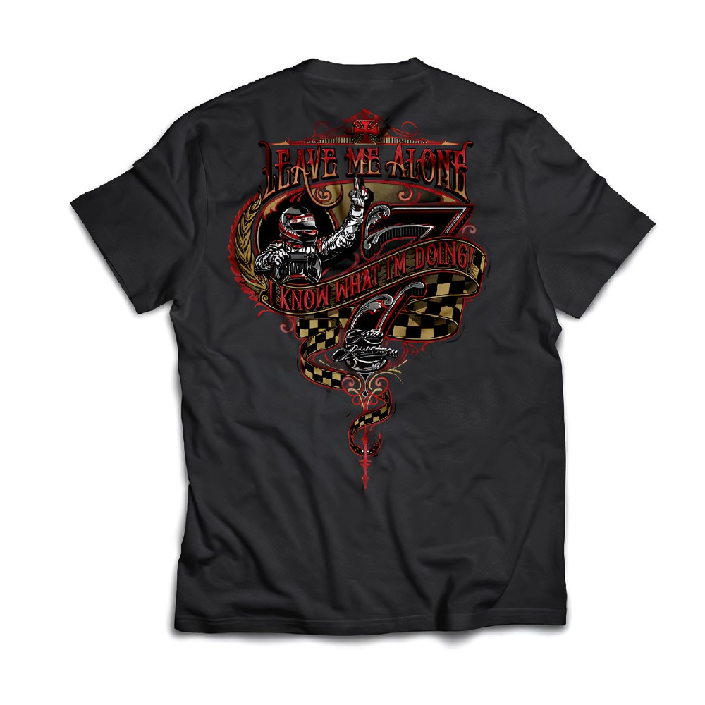 WCC West Coast Choppers T-Shirt Kimi Raikkönen LMA IKWID Schwarz - Herren / Unisex