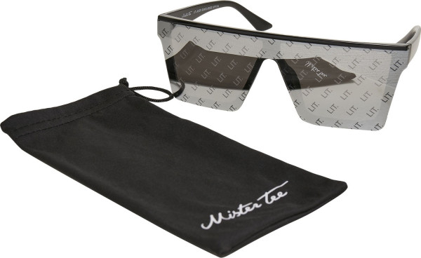 Mister Tee Sonnenbrille Lit Laser Sunglasses Black
