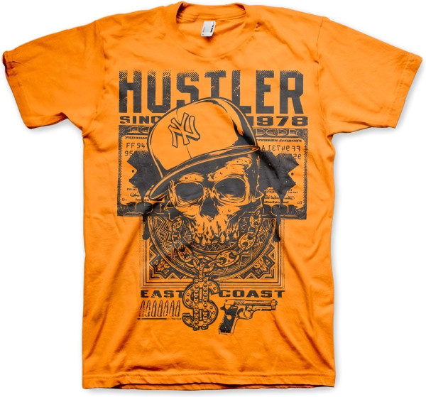 Hybris New York Hustler Tee T-Shirt Orange