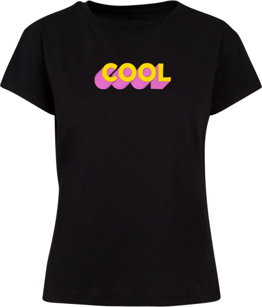 Merchcode Damen Ladies Wording Cool Box Tee MP5012467