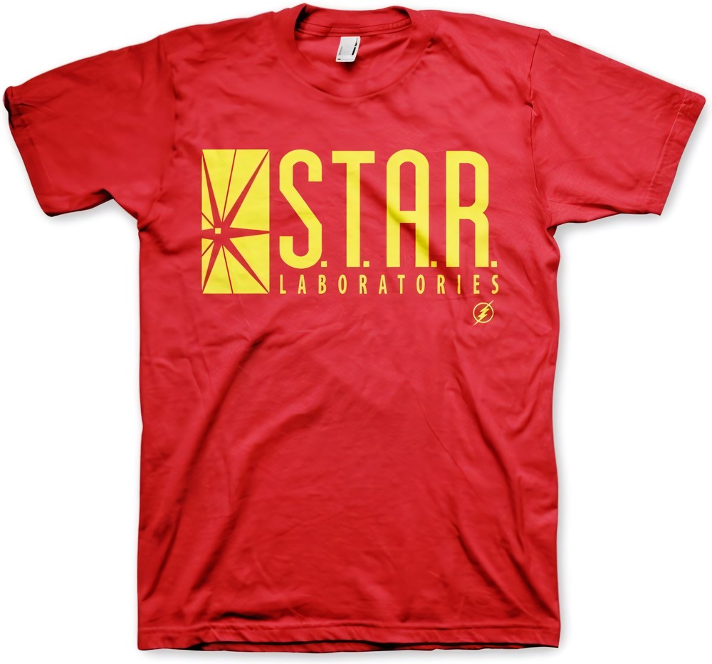 The Flash Star Laboratories T-Shirt Rot - Herren / Unisex