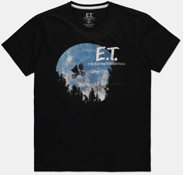 Universal - E.T. - The Moon - Men's T-Shirt Black