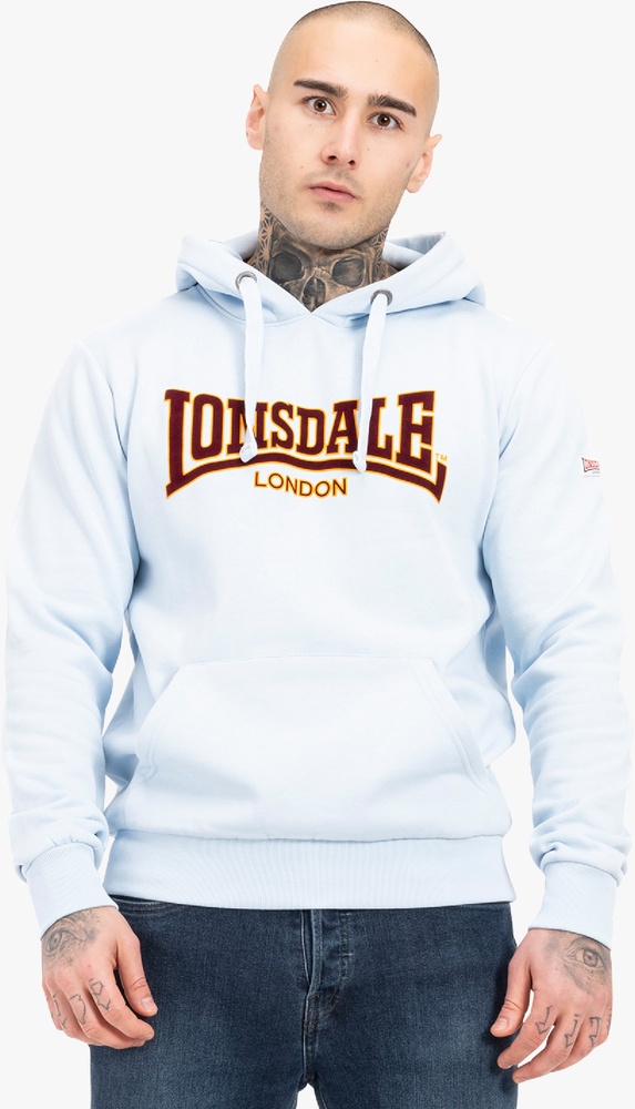 Lonsdale Hoodie Hooded Classic Ll002 Kapuzensweatshirt schmale Passform - Herren / Unisex
