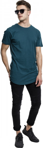 Urban Classics T-Shirt Shaped Long Tee Teal