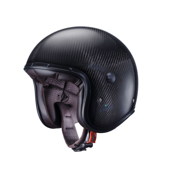 Caberg Motorrad Helm Jethelm Freeride Carbon Black