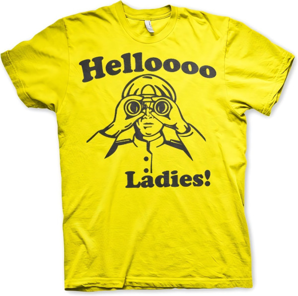 Hybris Helloooo Ladies! T-Shirt Yellow