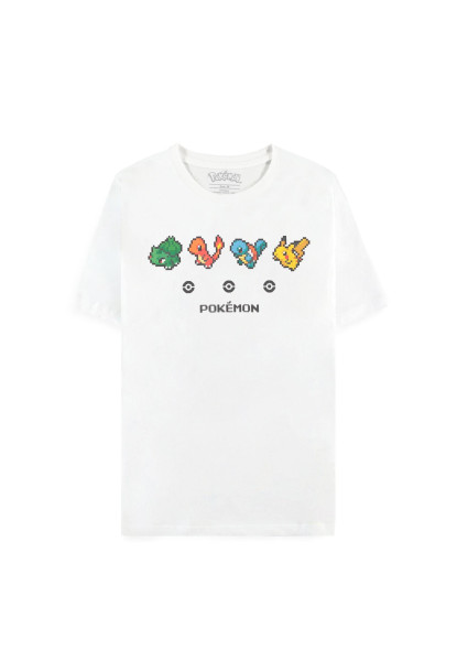 Pokémon - Starters - Men's Short Sleeved T-Shirt White