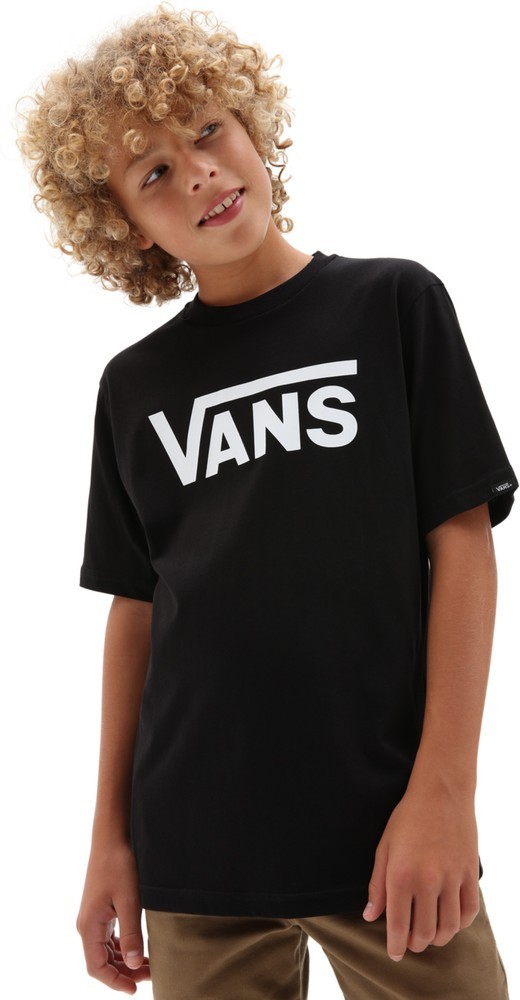 Vans Jungen Kids T-Shirt By Vans Classic Boys Schwarz/Weiß - Herren / Unisex