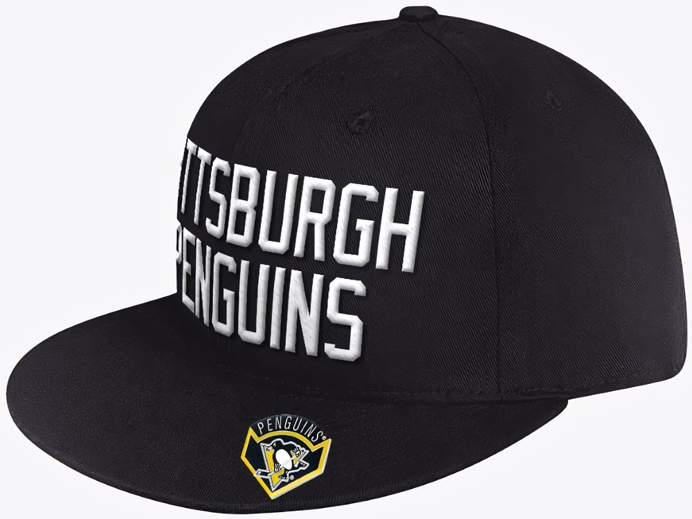 Pittsburgh Penguins Schwarz Ice Cap 5100252 - Herren / Unisex