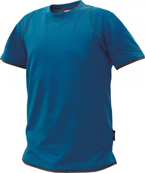 Dassy T-Shirt Kinetic COSPA04 Azurblau/Anthrazitgrau