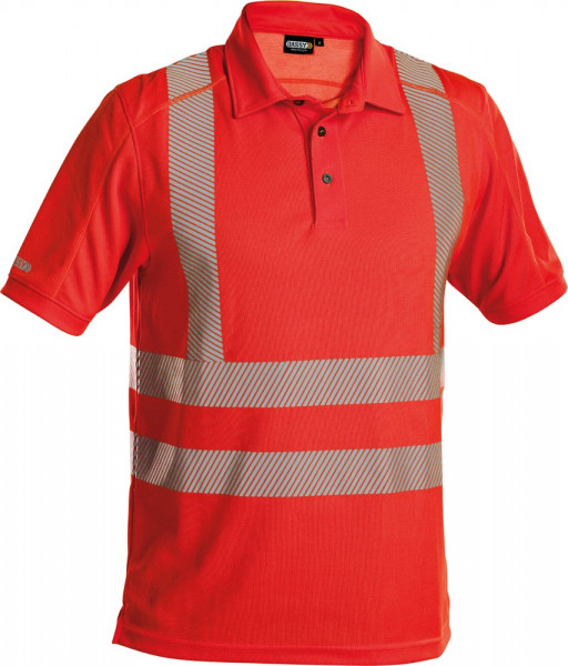 Dassy Warnschutz UV-Poloshirt Brandon COPES54 Neonrot